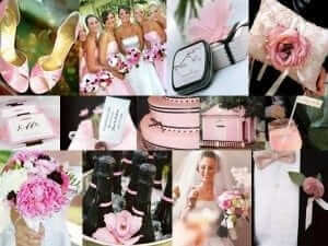 blush pink wedding theme