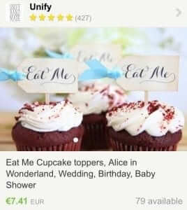Cup Cake Toppers