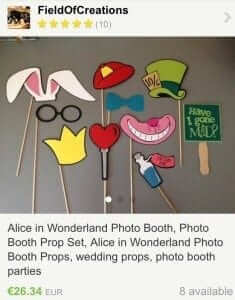 Photo a Booth Props