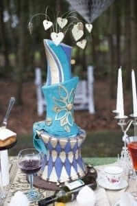 Mad Hatter Wedding Cake