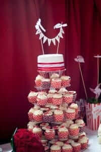 Cup Cake Wedding Cake