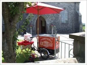 Wedding Ice Cream Cart