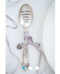 wedding favour personalised spoon