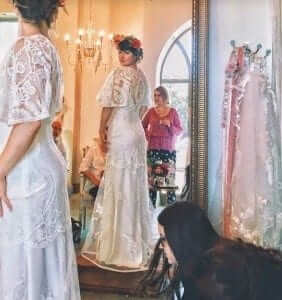 Claire Pettibone new york bridal fashion week