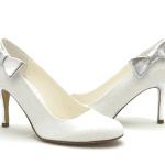 White Wedding Shoe