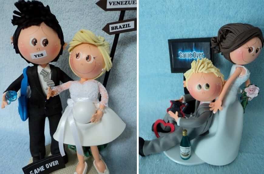 cartoon wedding cake toppers | Irish Wedding BlogIrish Wedding Blog