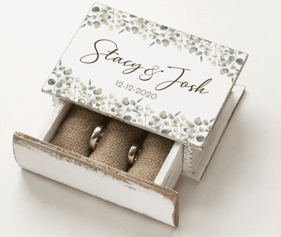 wedding ring boxes