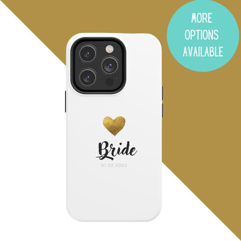 Personalised Bride To Be Phone Cover